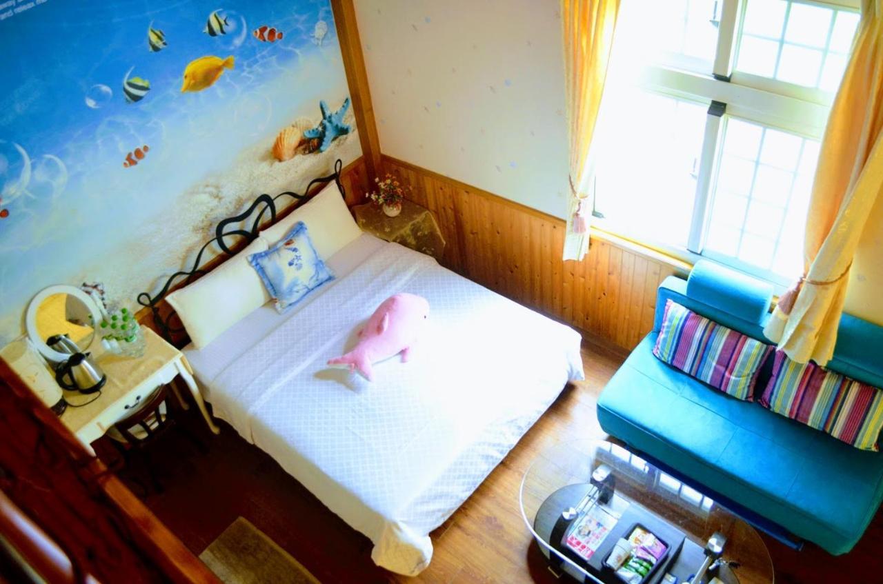 דירות דונגשאן Fish House 宜蘭獨棟別墅 戲水池 生態diy 安農溪自行車 מראה חיצוני תמונה