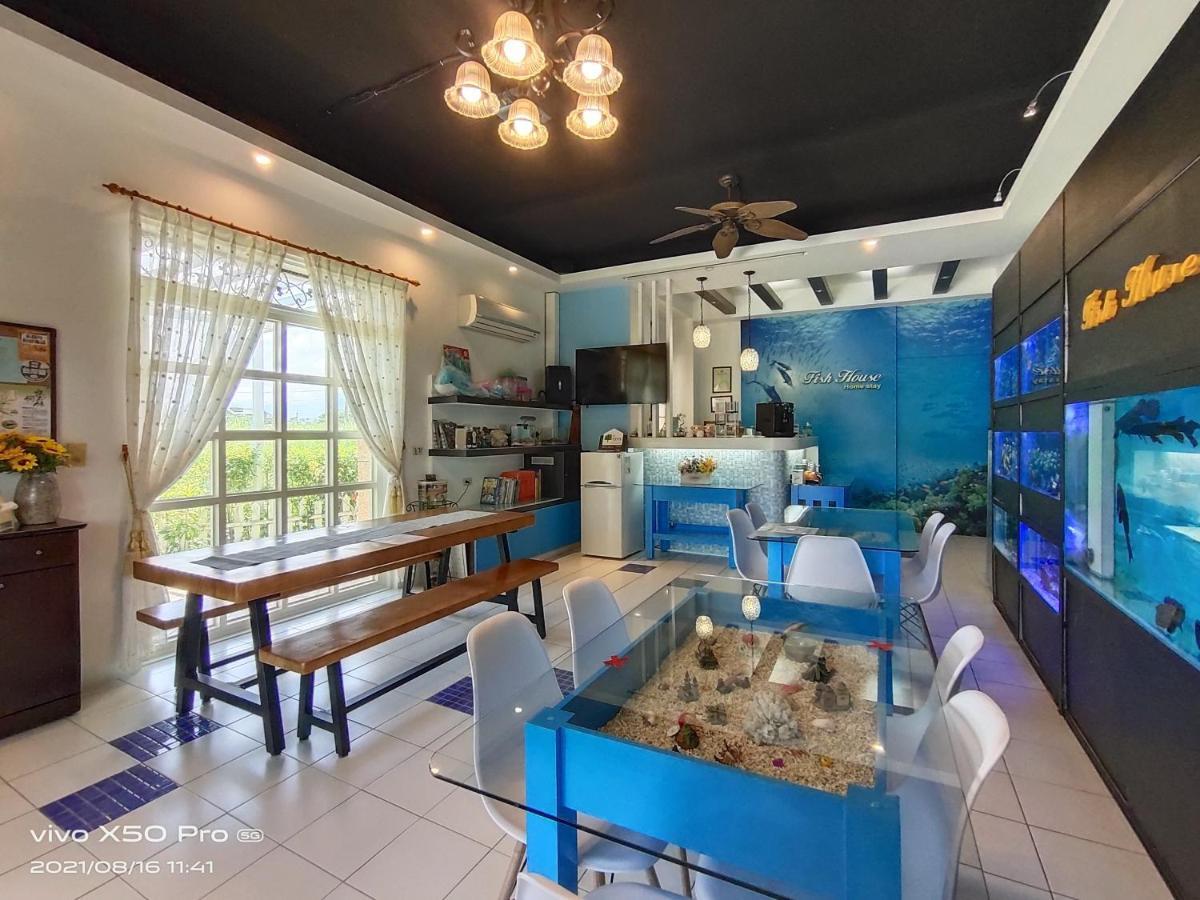 דירות דונגשאן Fish House 宜蘭獨棟別墅 戲水池 生態diy 安農溪自行車 מראה חיצוני תמונה