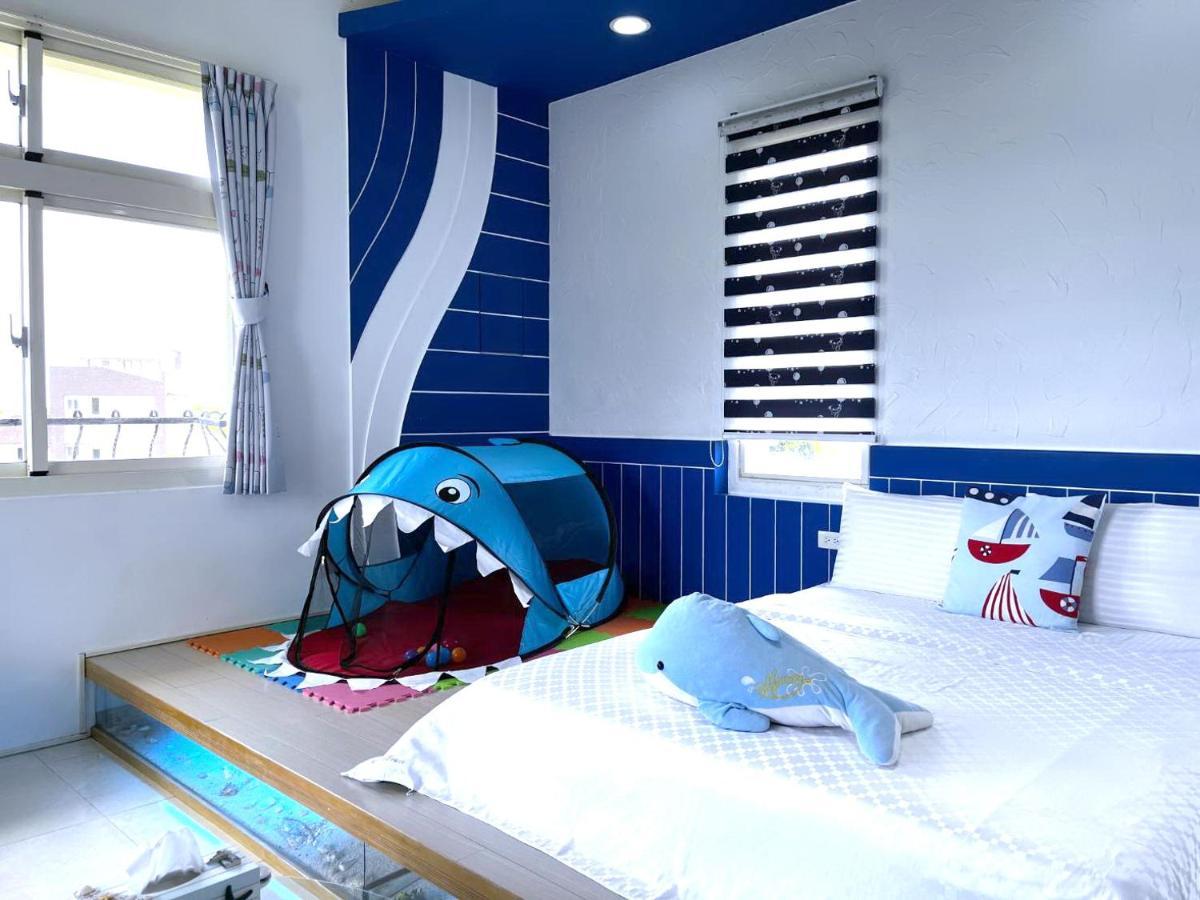 דירות דונגשאן Fish House 宜蘭獨棟別墅 戲水池 生態diy 安農溪自行車 מראה חיצוני תמונה