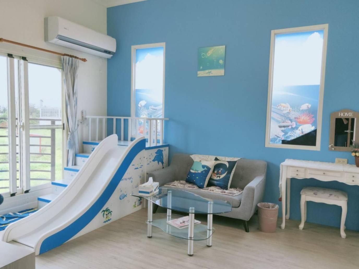 דירות דונגשאן Fish House 宜蘭獨棟別墅 戲水池 生態diy 安農溪自行車 מראה חיצוני תמונה