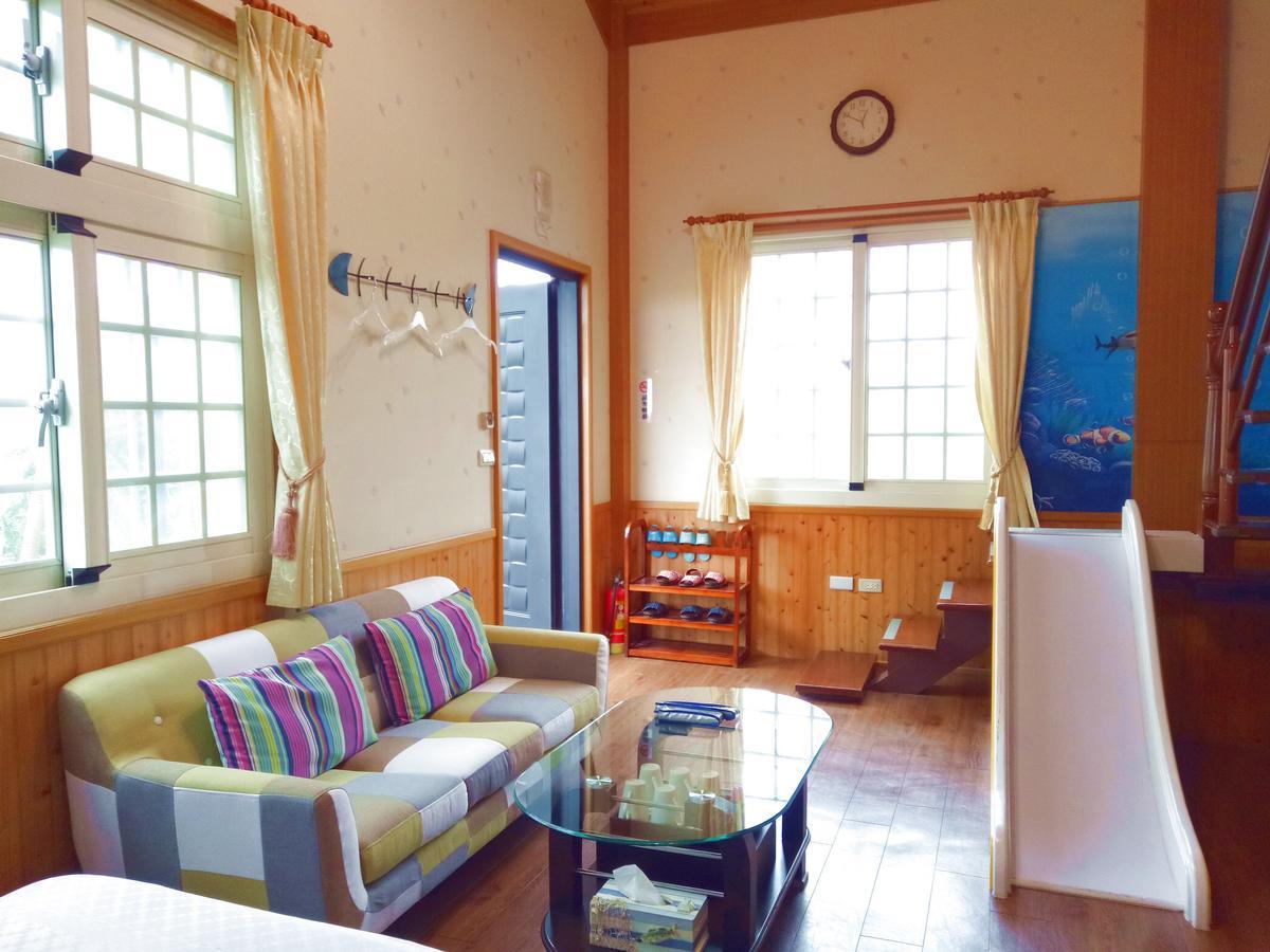 דירות דונגשאן Fish House 宜蘭獨棟別墅 戲水池 生態diy 安農溪自行車 מראה חיצוני תמונה